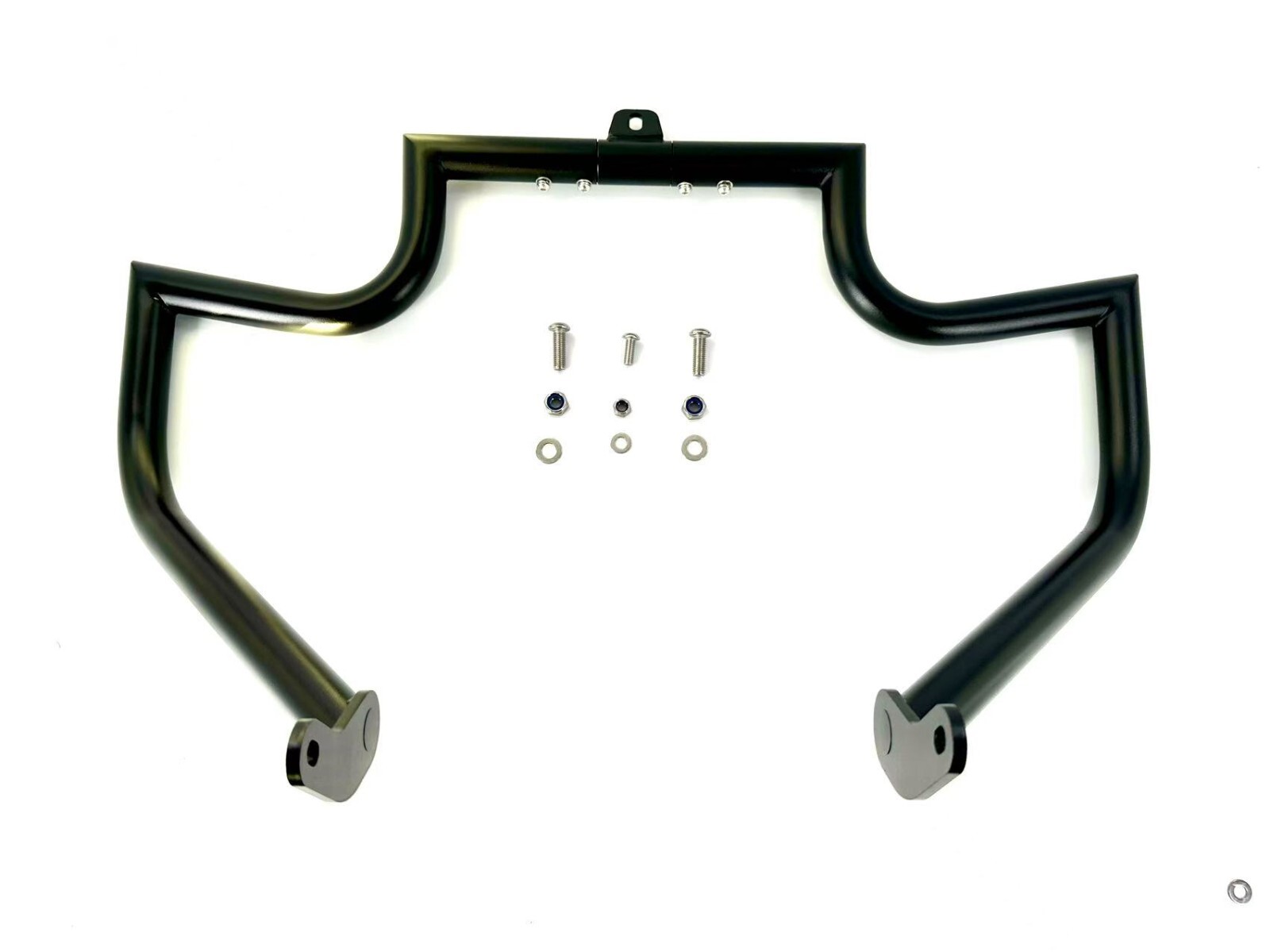 NEW BLACK Highway Engine Guard Bar 1.25″ HARLEY BREAKOUT Night Train Deuce 00-17