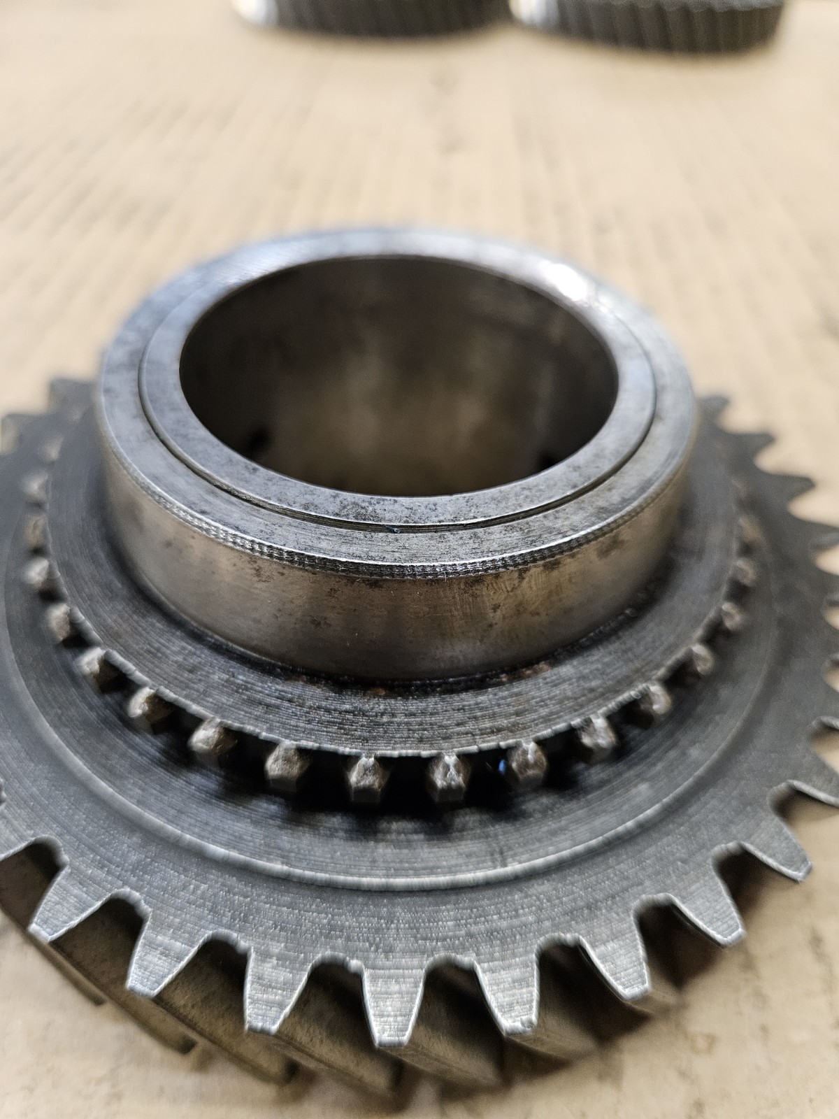 Muncie 4 Speed Transmission 36 Teeth 36 Tooth 1st Gear With Sleeve. ORIGINAL GM
