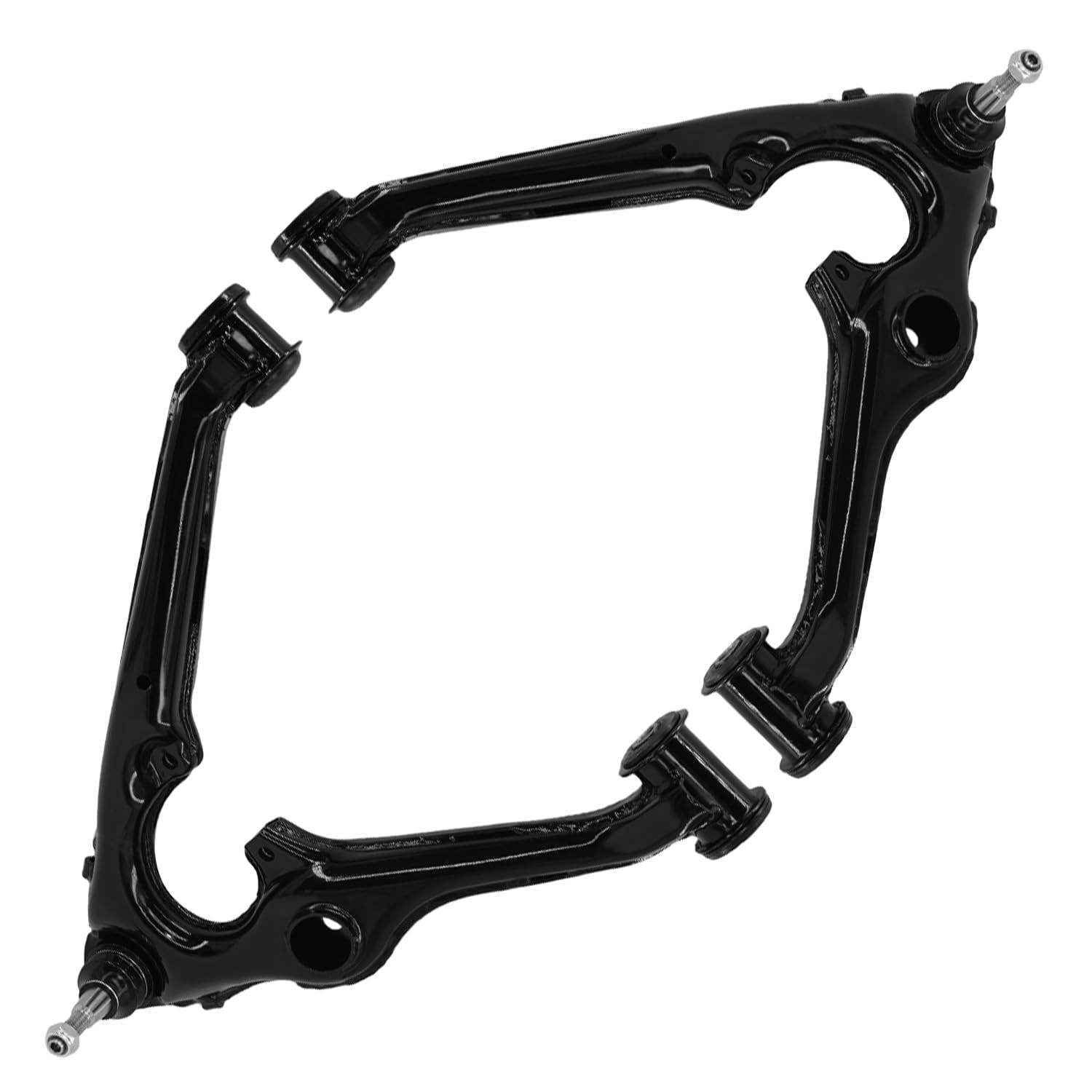 Front Upper Lower Control Arm Suspension Kit for Chevy GMC Silverado Sierra 1500