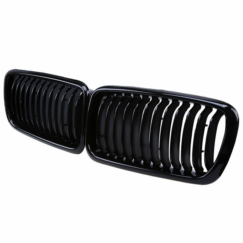 Gloss Black Front Grill Grille For 1999-2001 BMW E38 7 Series 740i 740iL 750iL