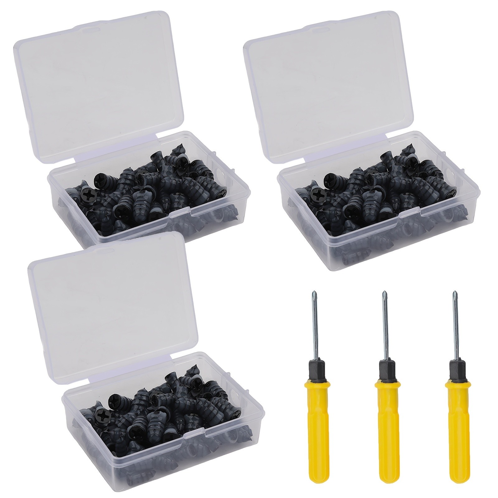 183pcs Car Tubeless Vacuum Tyre Puncture Repair Kit Screw Nails Tire Patch Plug