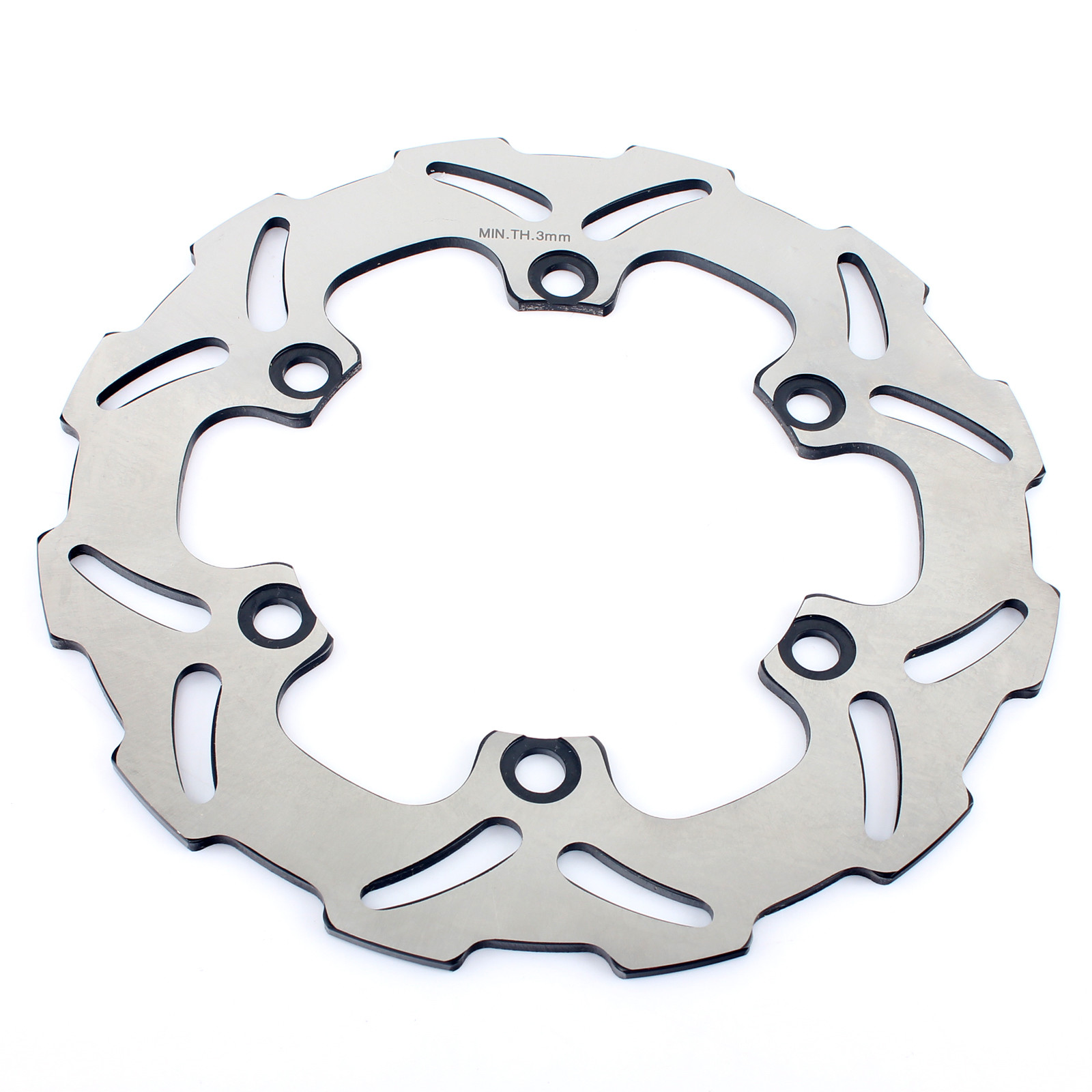 2x Front Rear Brake Discs Rotors For Kawasaki KLR 650 1994-2007 KL650 1995-1998