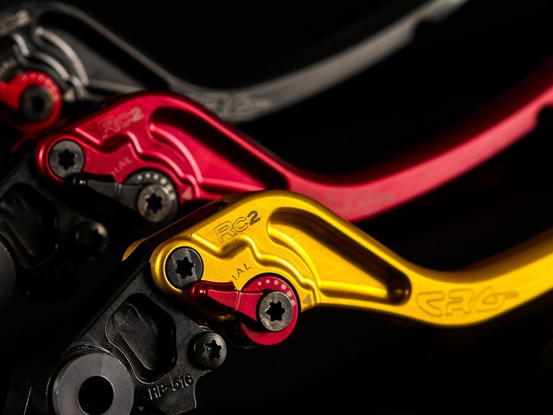 CRG RC2 Brake & Clutch Lever Set Suzuki GSXR600/750 06 07 08 09 10