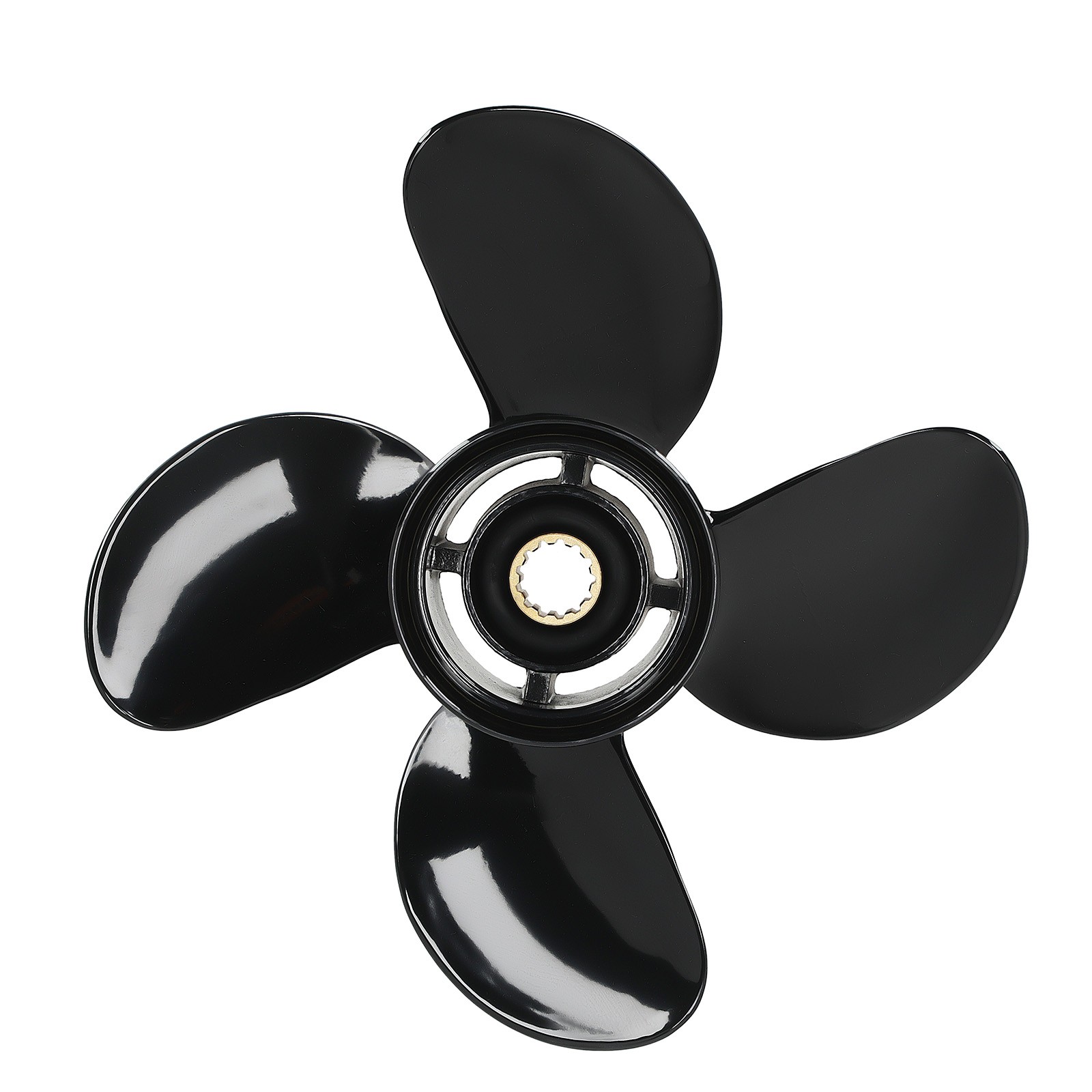 10.3″ Boat Propeller for Mercury 25-75HP Right Hand 4 Blade 488M8026630