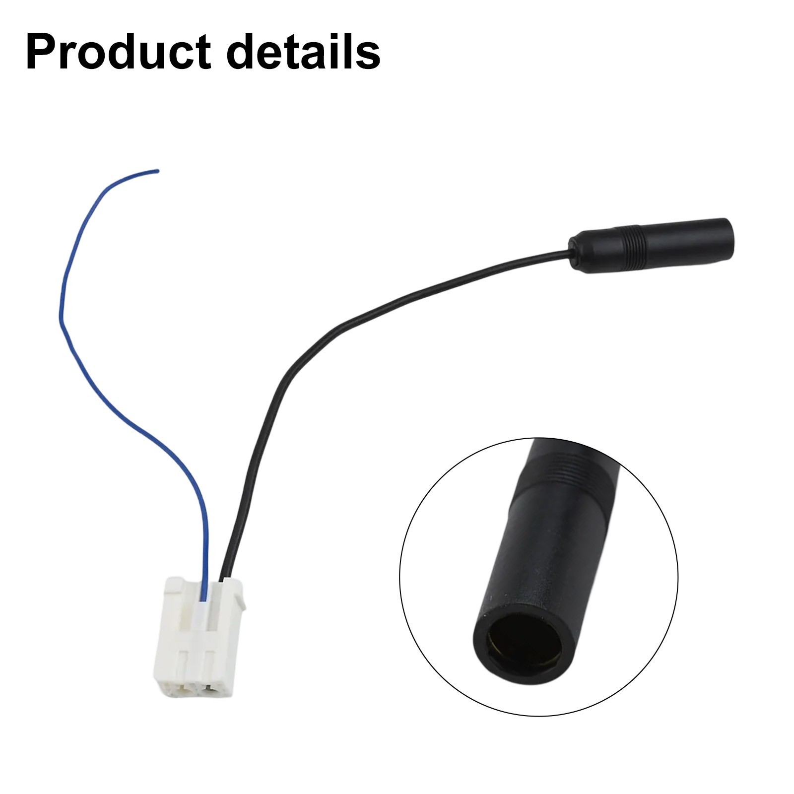 Direct Installation Car CD Tail Cable Radio Adapter for Toyota