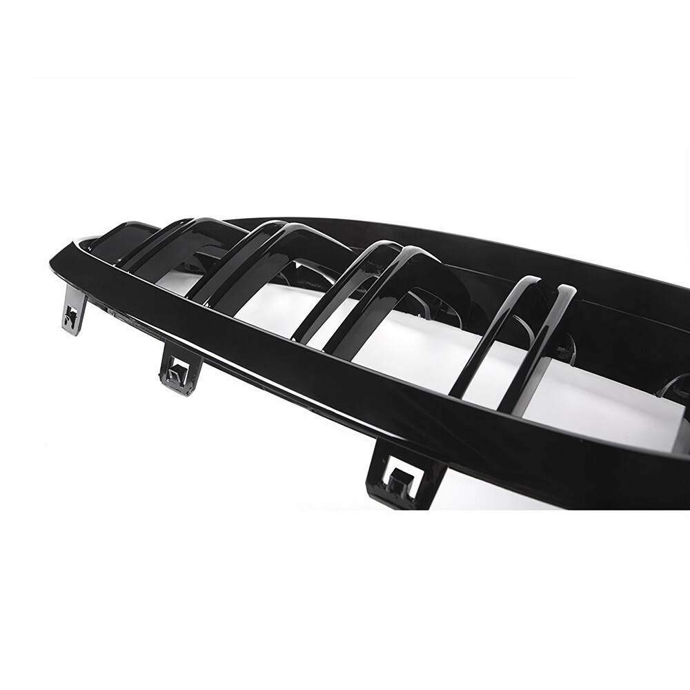 20-23 G14 G15 G16 8-Series 840i M850i Gloss Black Front Kidney Dual Line Grille