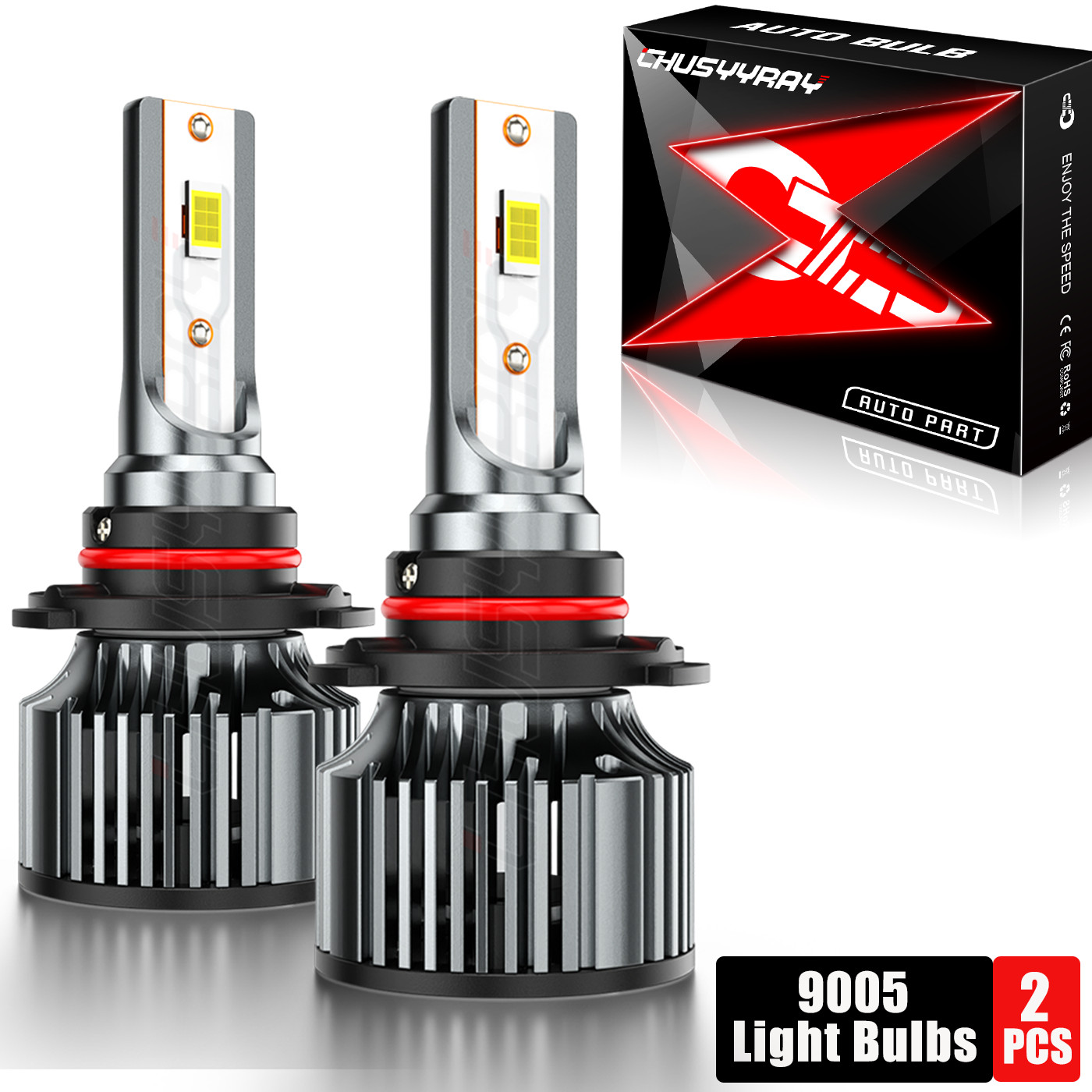 2PCS 9005 LED Headlight Conversion Kit High Beam For Honda Accord 1990-2022