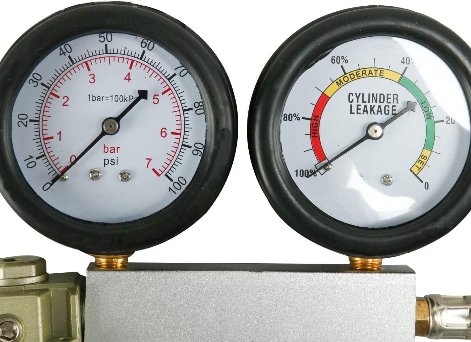 Cylinder Leak Down Tester Petrol Engine Compression Leakage Leakdown Detector