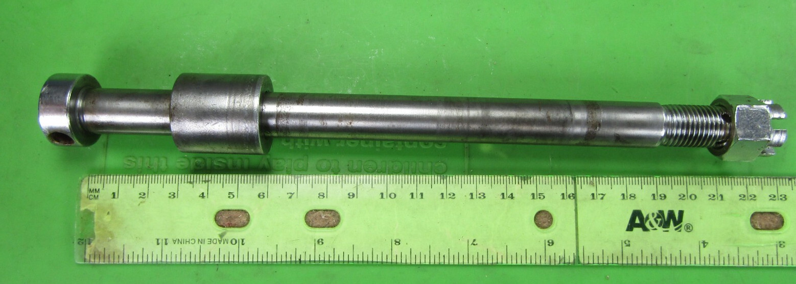 Early Honda CB160 Rear Wheel Axle ?42301-216-000?OEM?15 mm od ?22.5 cm long
