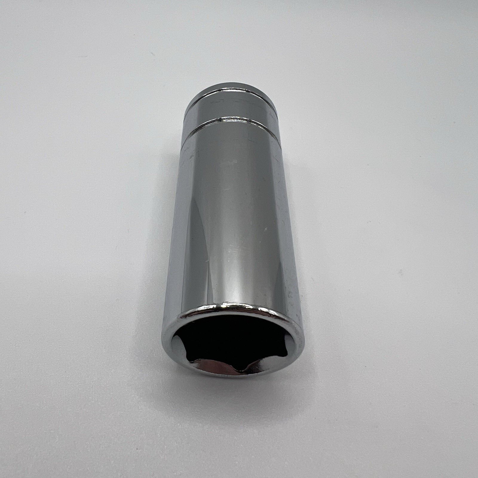 ACDelco 17mm Deep Socket 6 Point 3/8” Drive Metric Chrome Finish 36117 NOS