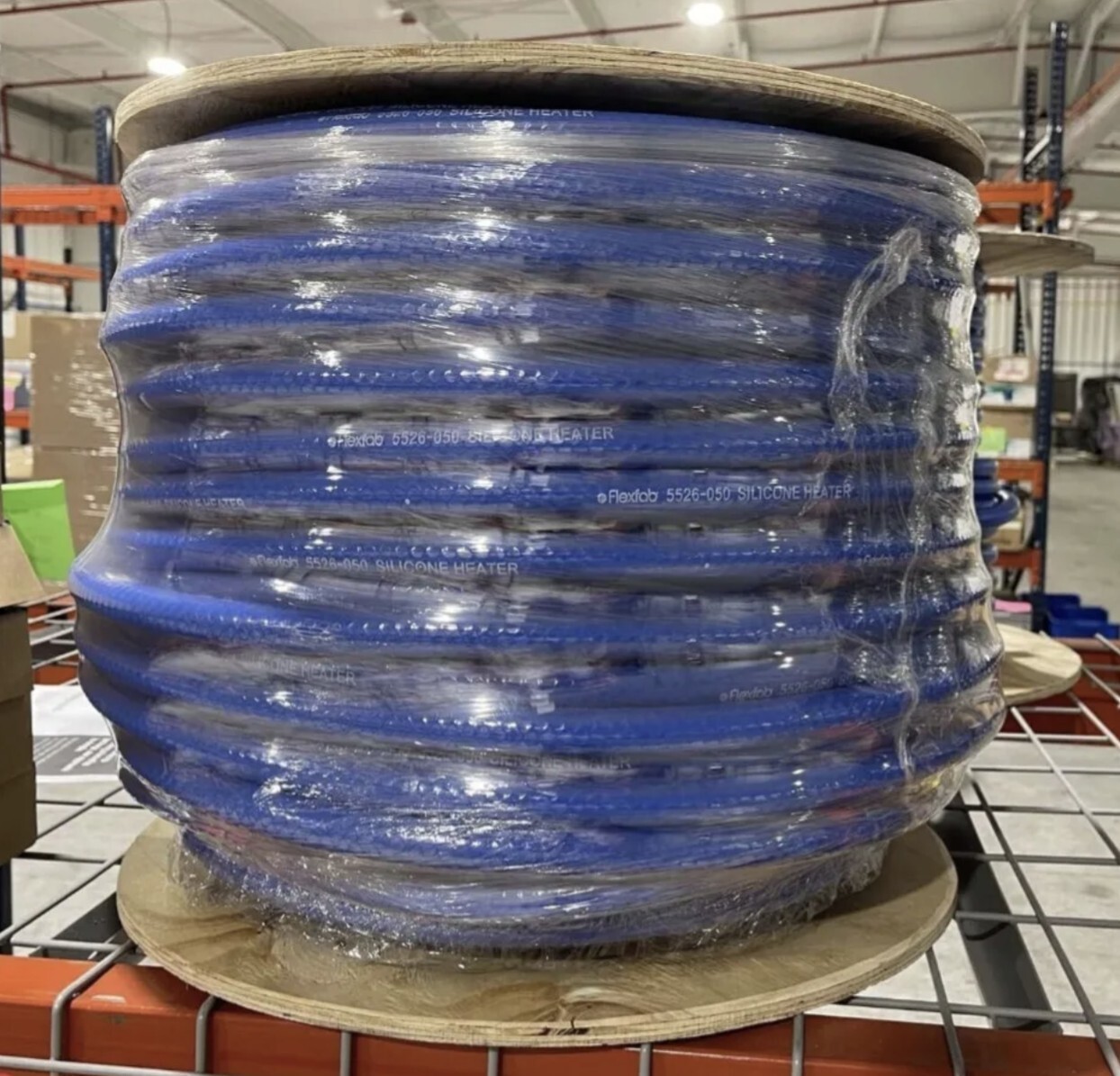 1/2″ ID FlexFab 5526 Blue Silicone Heater Hose 13mm 350F Radiator Coolant .50″