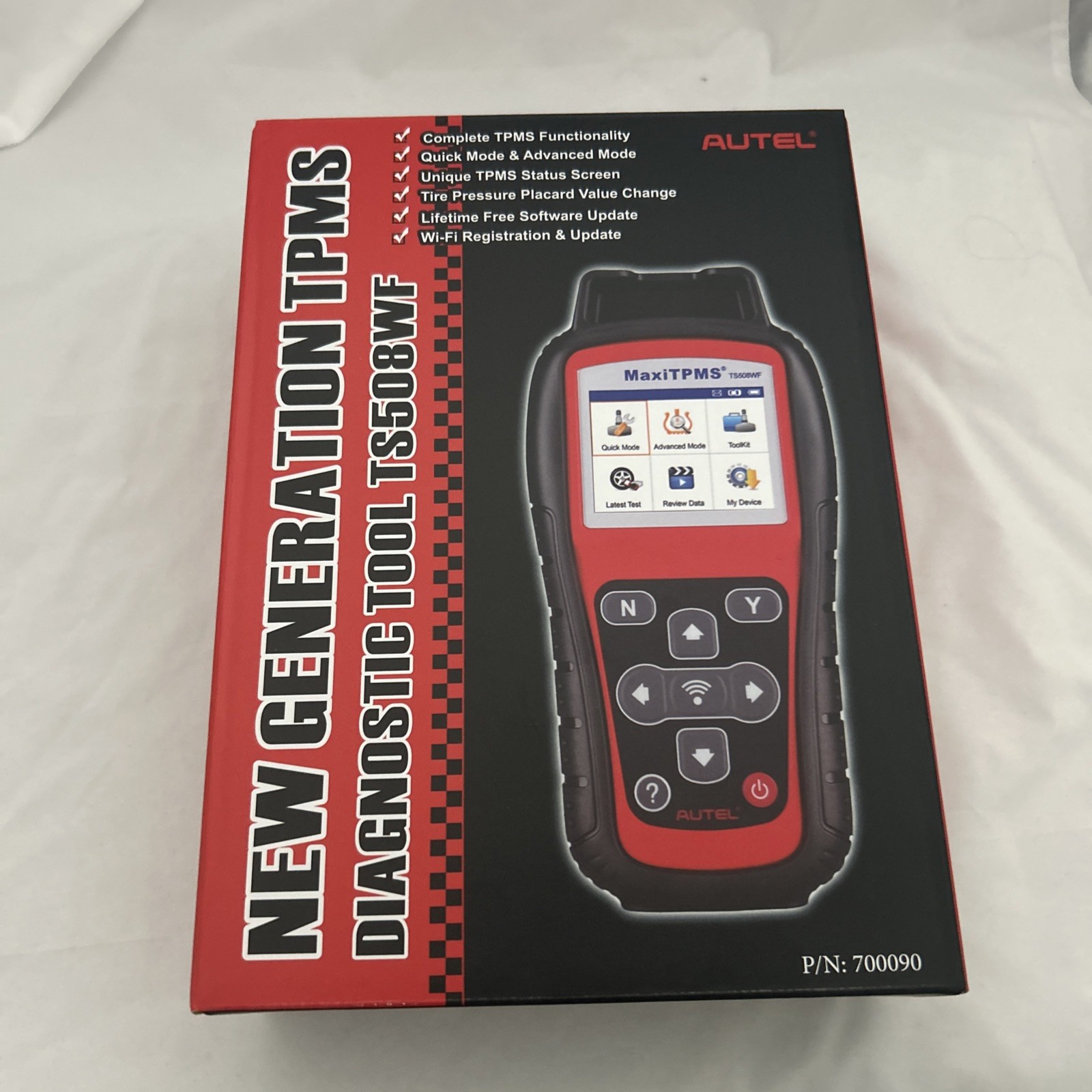 NEW Autel TS508WF OBDII TPMS Relearn Program