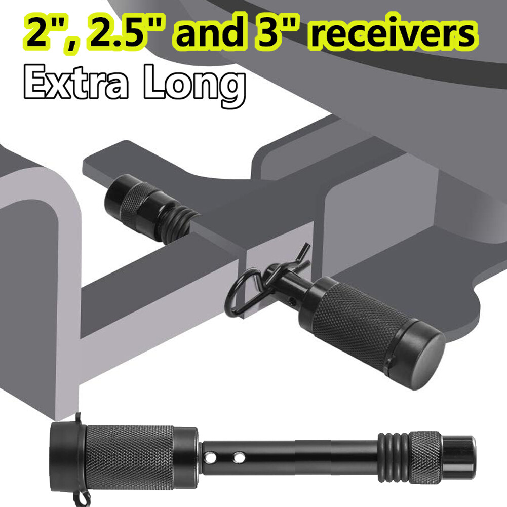 EXTRA LONG 5/8 in Hitch Pin Lock 2″ 3″ Receiver RV Truck Trailer Tow Anti-Theft