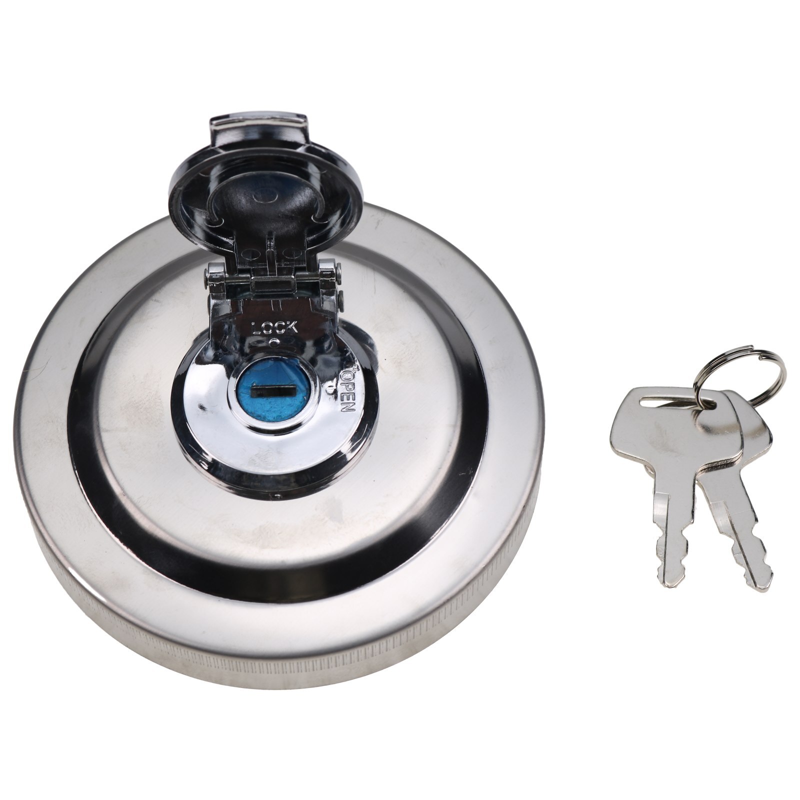2X Fuel Cap KHH0140 105492A For Link Belt Excavator 130LX 160LX 210LX 240LX