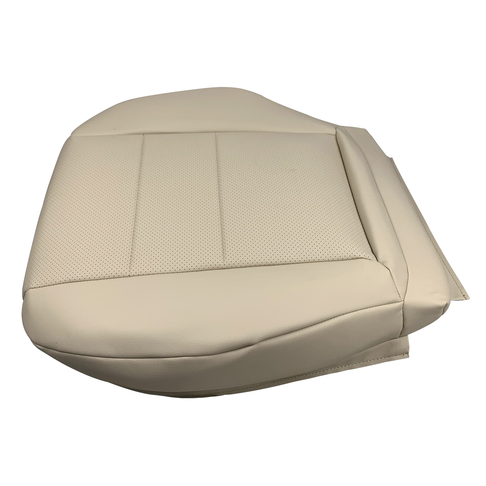 fits 2008 – 2014 Mercedes Benz C250 C300 C350 Driver Bottom Seat Cover Ivory