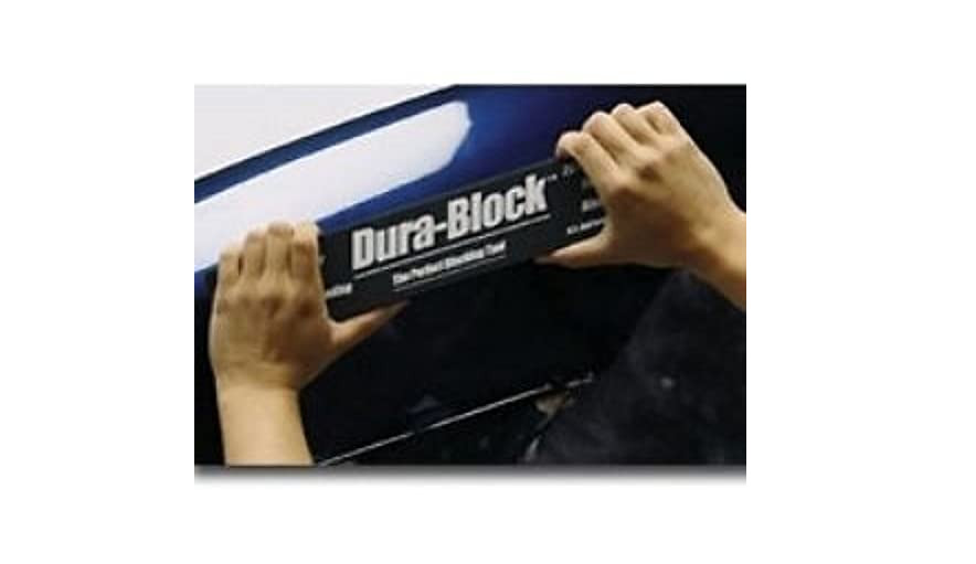 Sanding Block Standard Black Professional Body Work EVA Rubber Wet Dry No Waste