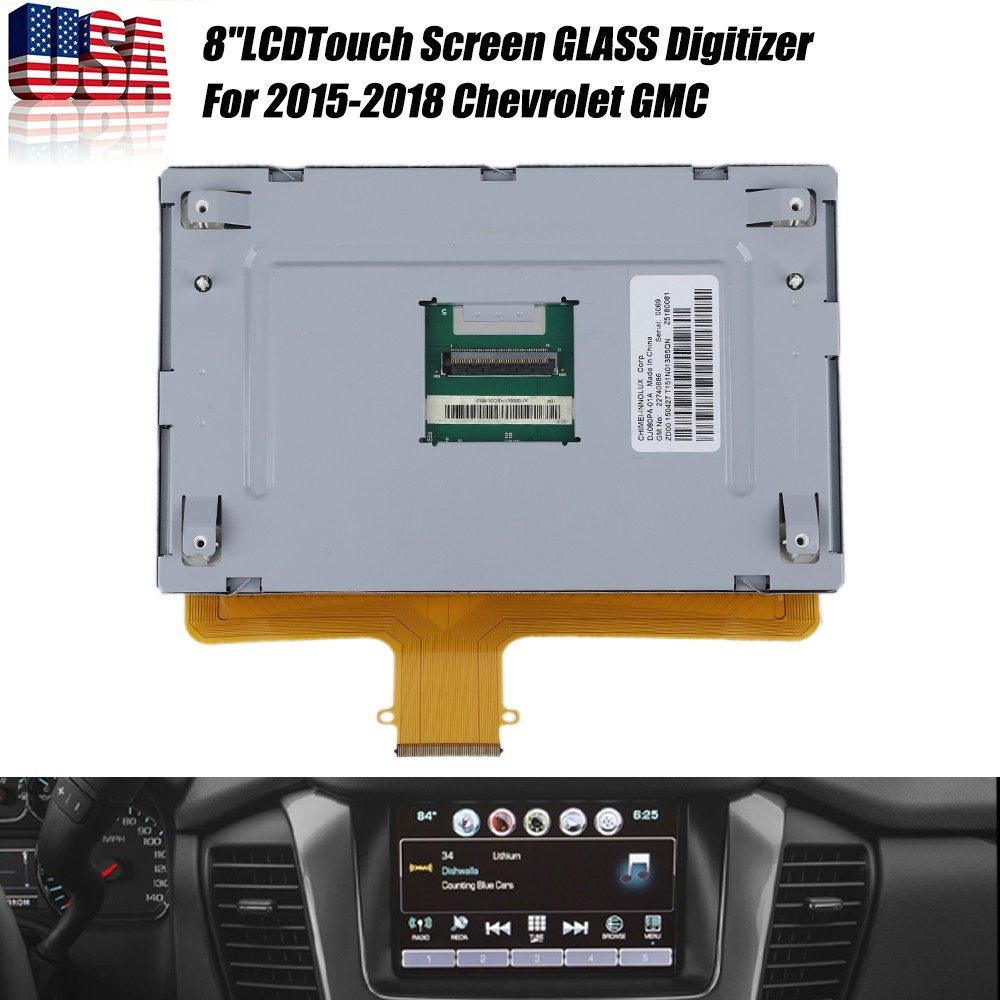 8″ LCD Touch Screen GLASS Display For 2015-2018 Chevrolet GMC MYLINK REPLACEMENT