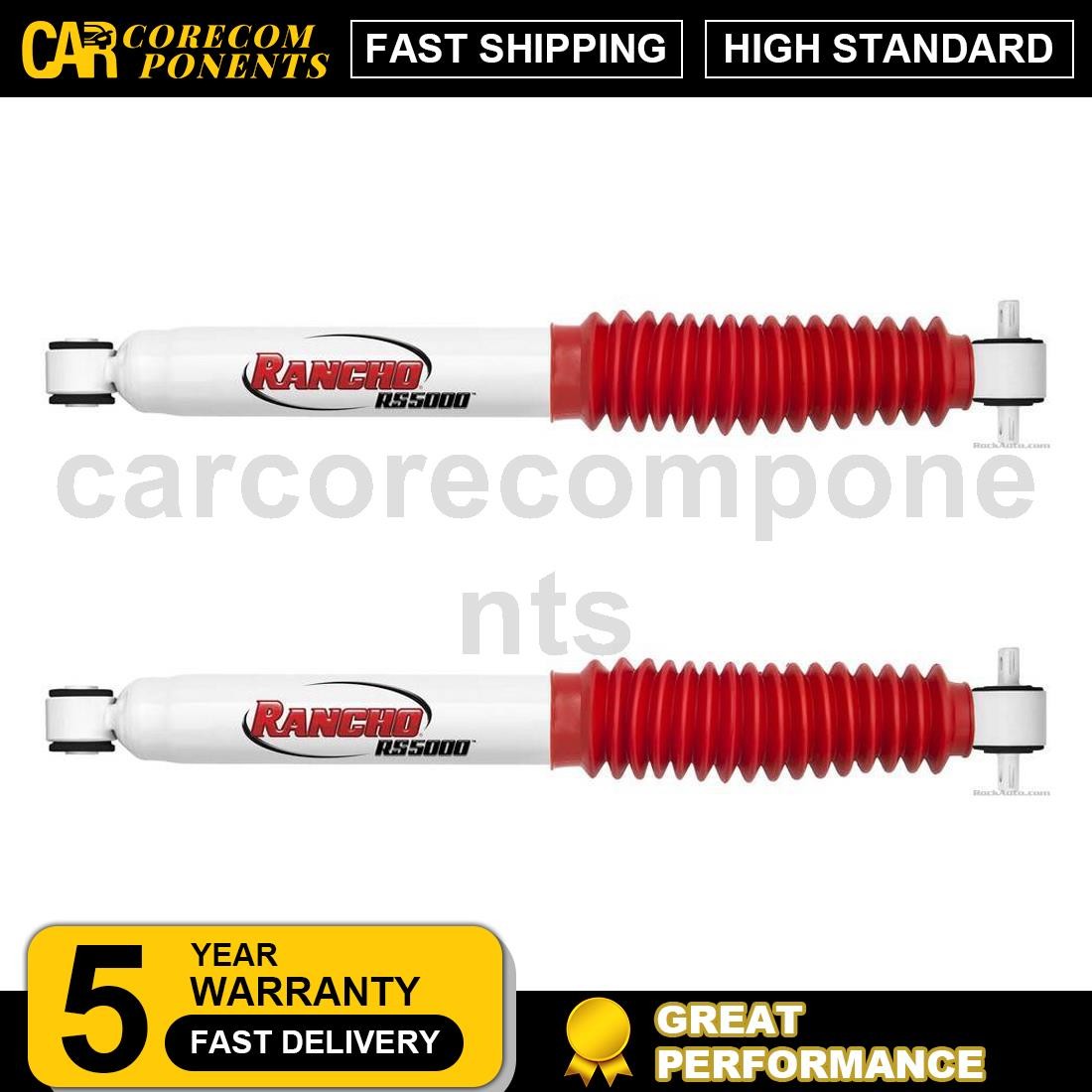 Rancho 2 Rear Shocks Absorbers for 1995 1996 1997 1998 1999 2000 Chevrolet Tahoe