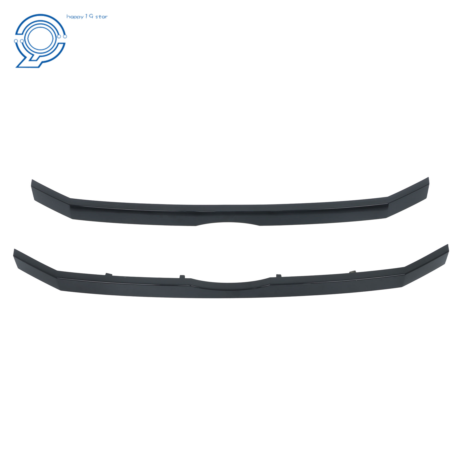 3Pcs Front Grille Bar Insert Black Plastic For 2009 2010 2011 2012 Ford Flex