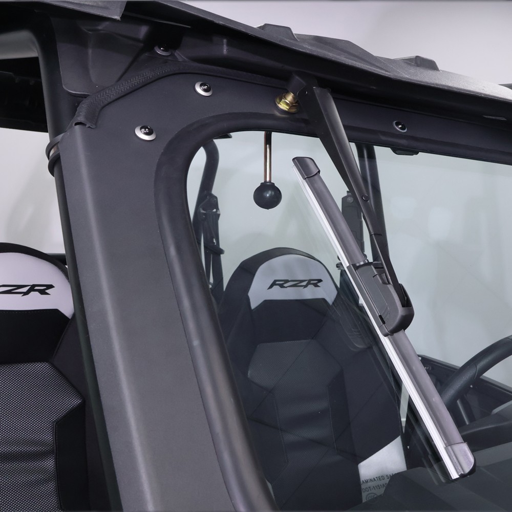 Glass Windshield Vent Front Window for 2019-2023 Polaris RZR XP 1000 /XP 4 1000