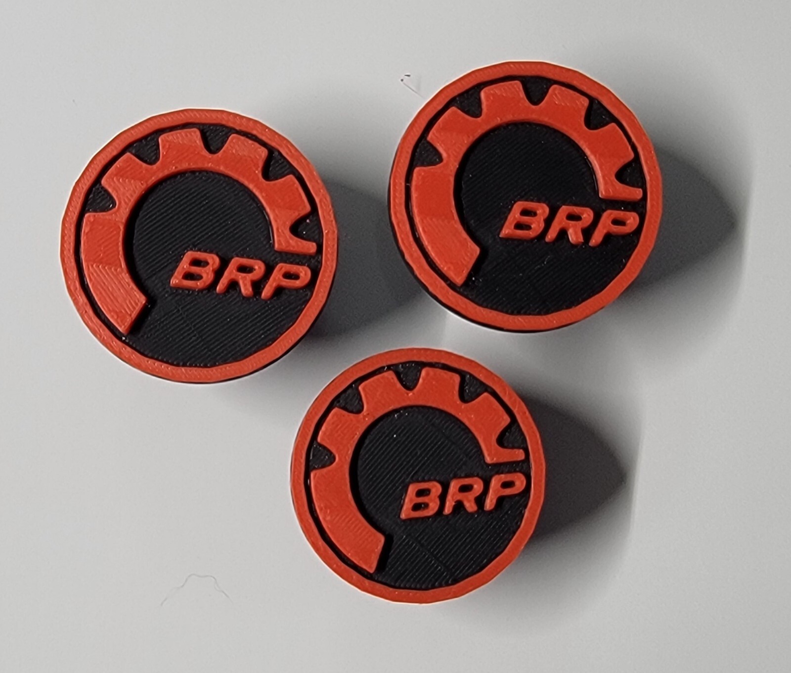 Canam Ryker “BRP” Rim Caps 600cc 900cc Ace Rally Sport 3D Printed