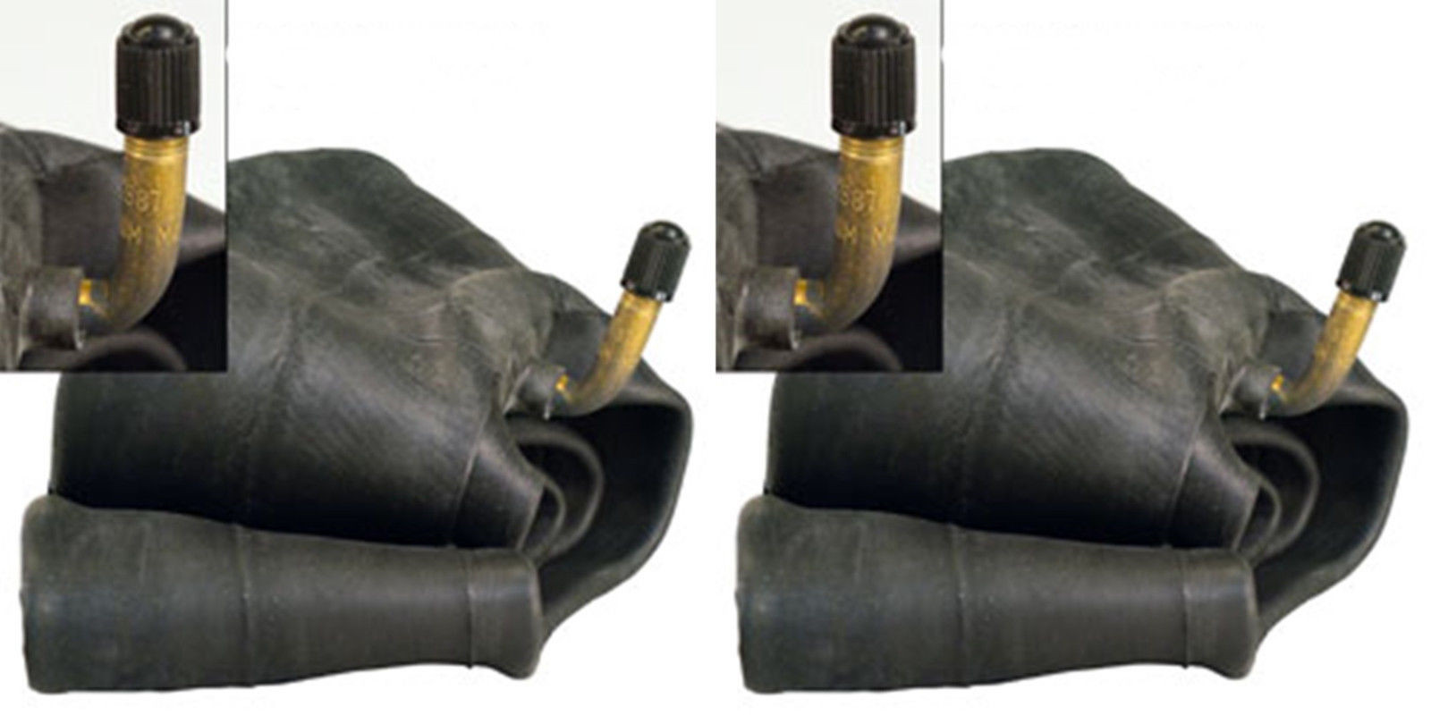 2 (TWO) 570/500-8 5.70/5.00-8 570-8 5.70-8 INDUSTRIAL TIRE INNER TUBES JS2
