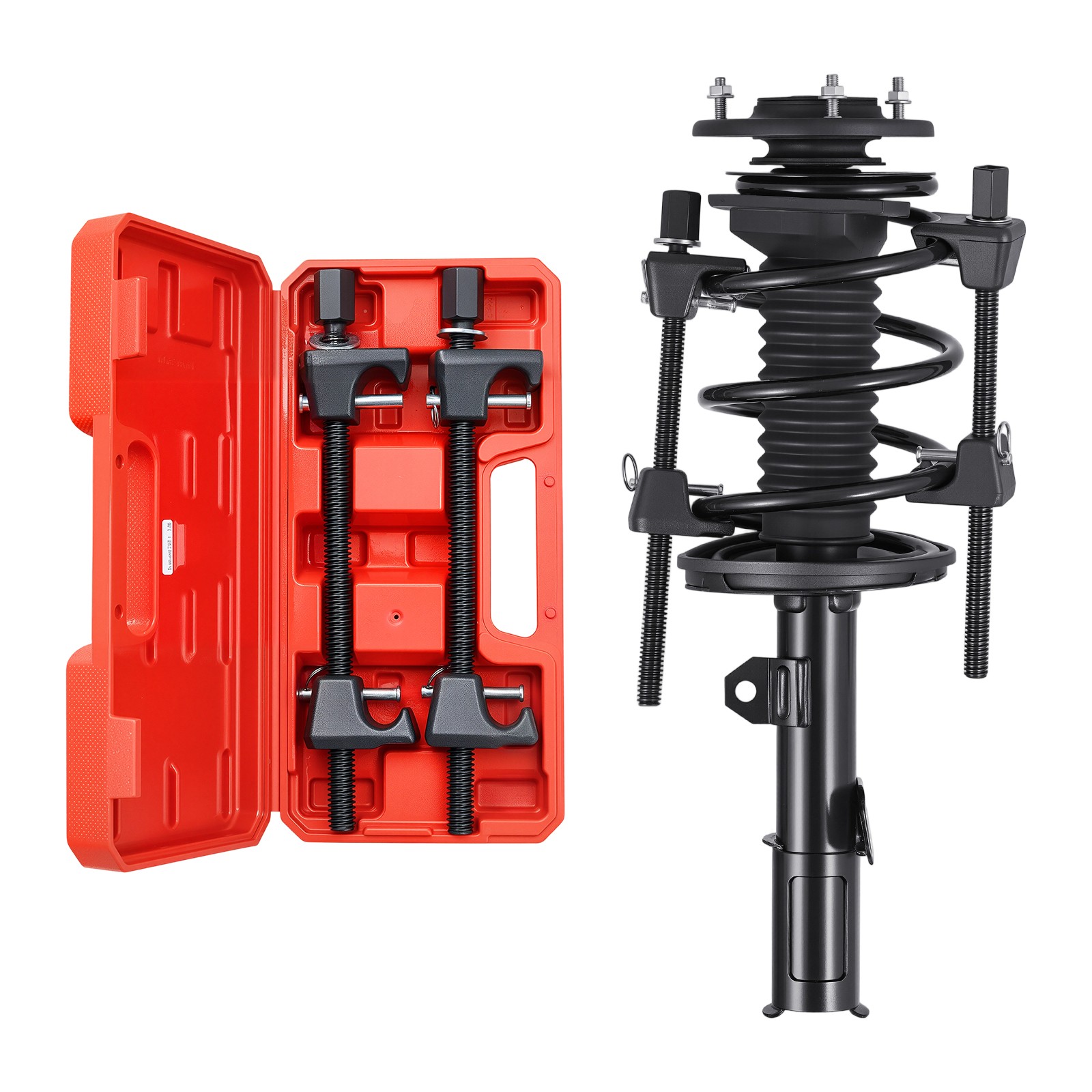 Strut Spring Compressor 2 Pcs Coil Spring Compressor Tool 10.4-Inch Range