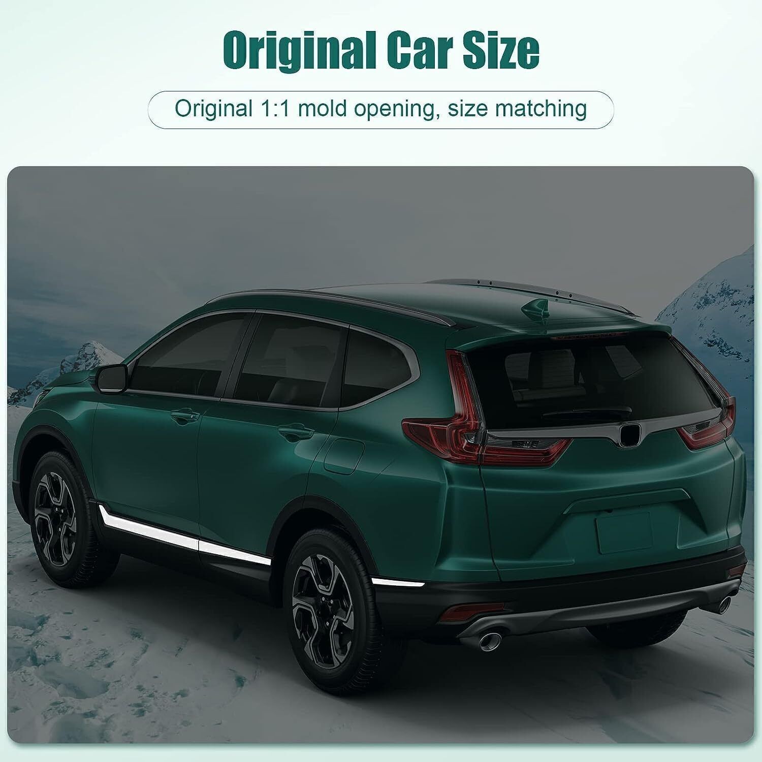 For 2017-2022 Honda CR-V CRV Stainless Steel Door Side Body Molding Trim Cover