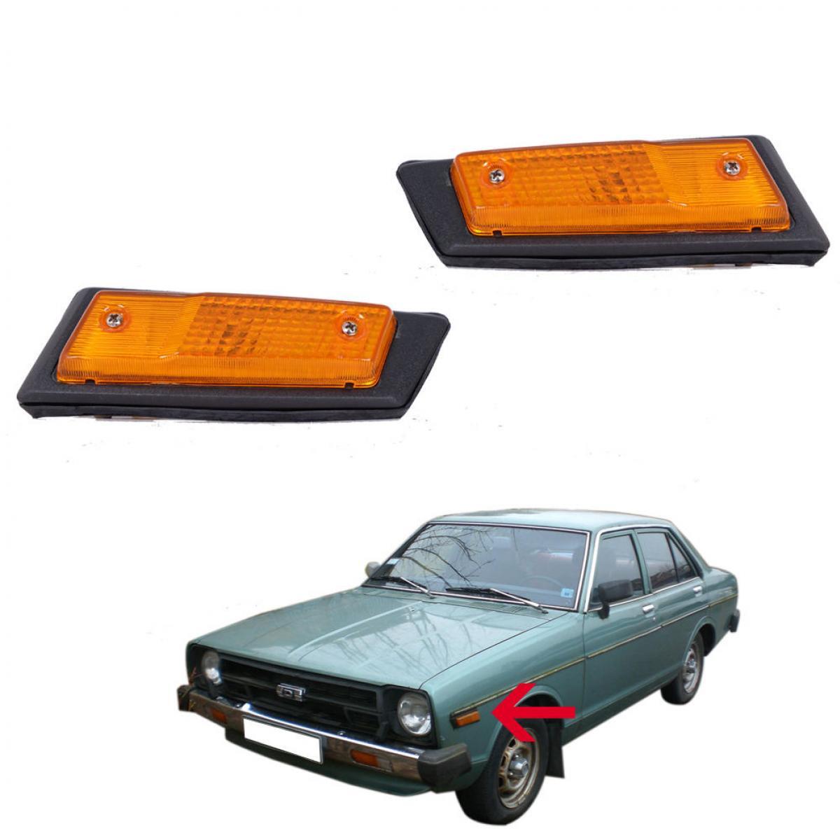 73-78 Fit Nissan Datsun Sunny 210 140Y B310 B311 Lamp Marker Light Oem Lr