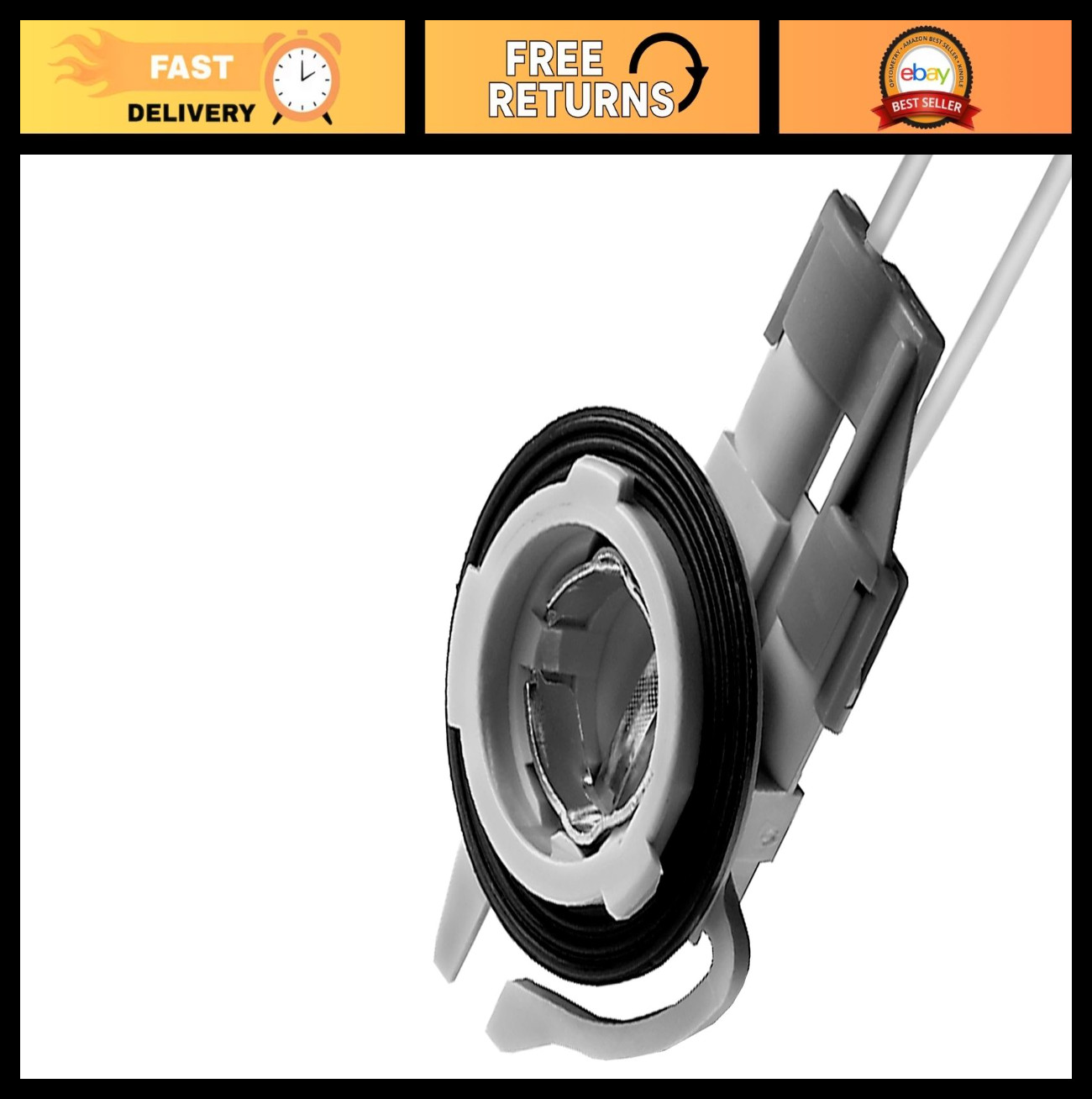 Multi-Purpose Lamp Socket LS39 – Durable Replacement for Automotive Lighting