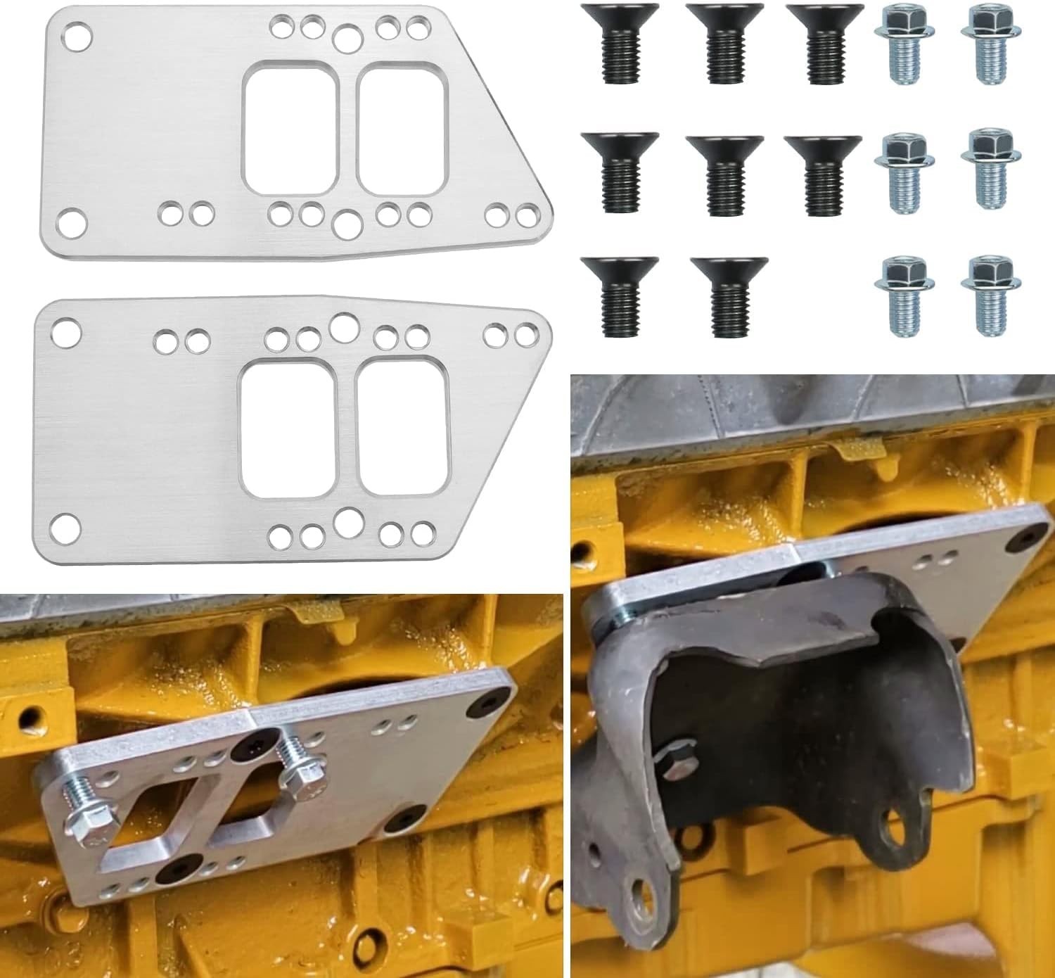 LS Conversion Motor Mounts – CNC Milled Brackets for Optimal Performance