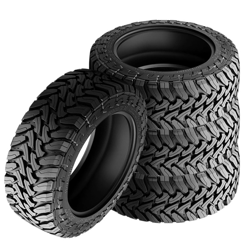 4 New 35×12.5×17 125Q Mud Tires