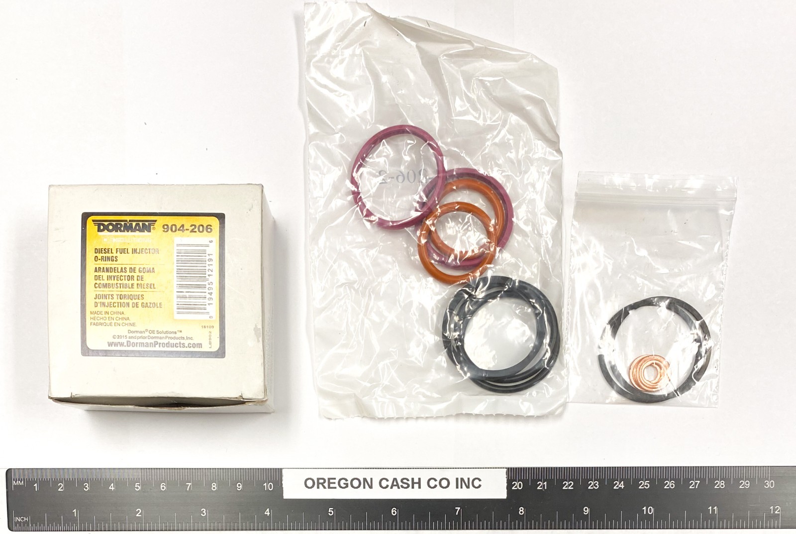 Fuel Injector O-Ring Kit Dorman 904-206 For Ford International Harvester Various