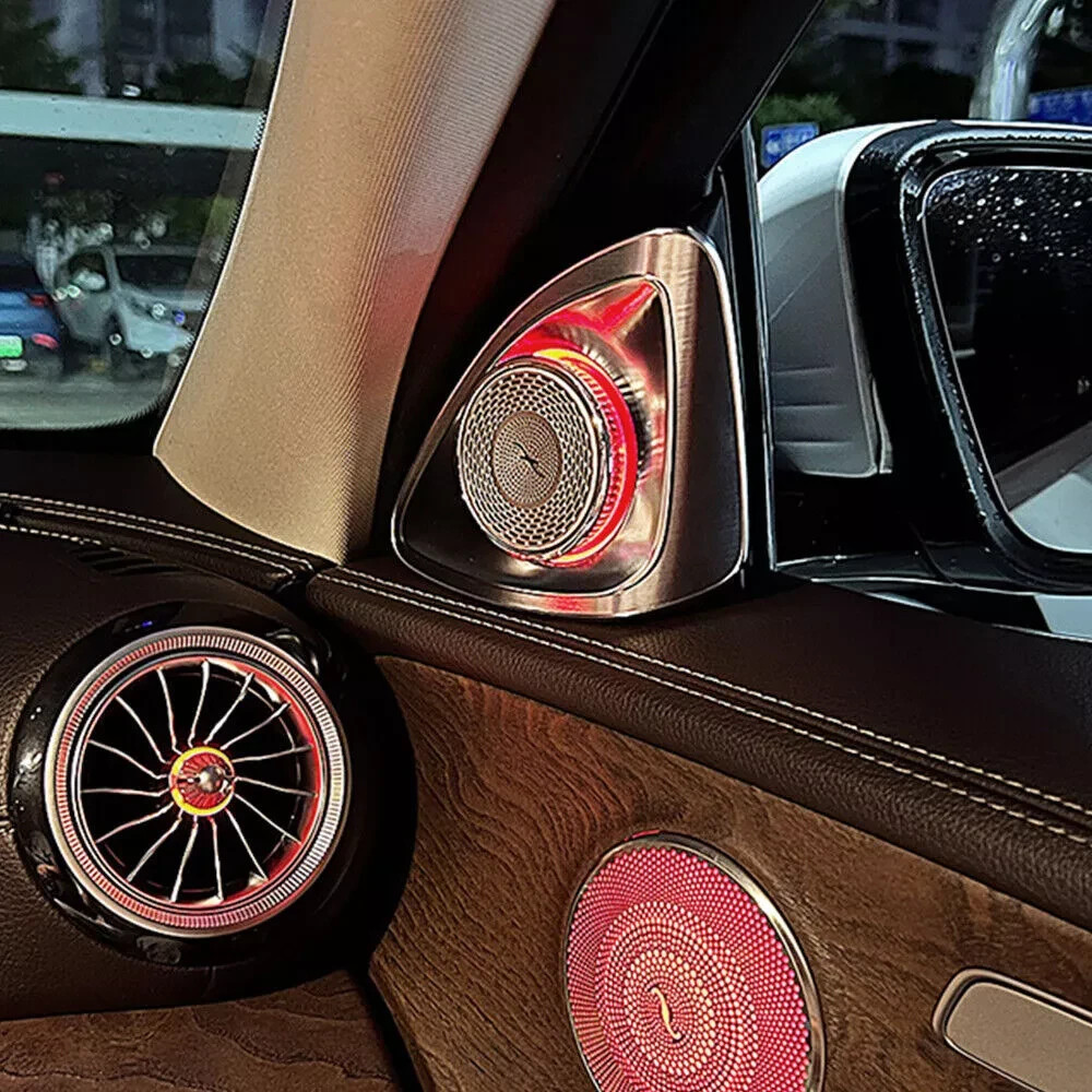 4D Speaker LED Tweeter For Mercedes Benz S Class W222 Ambient Light 7/64 Colors