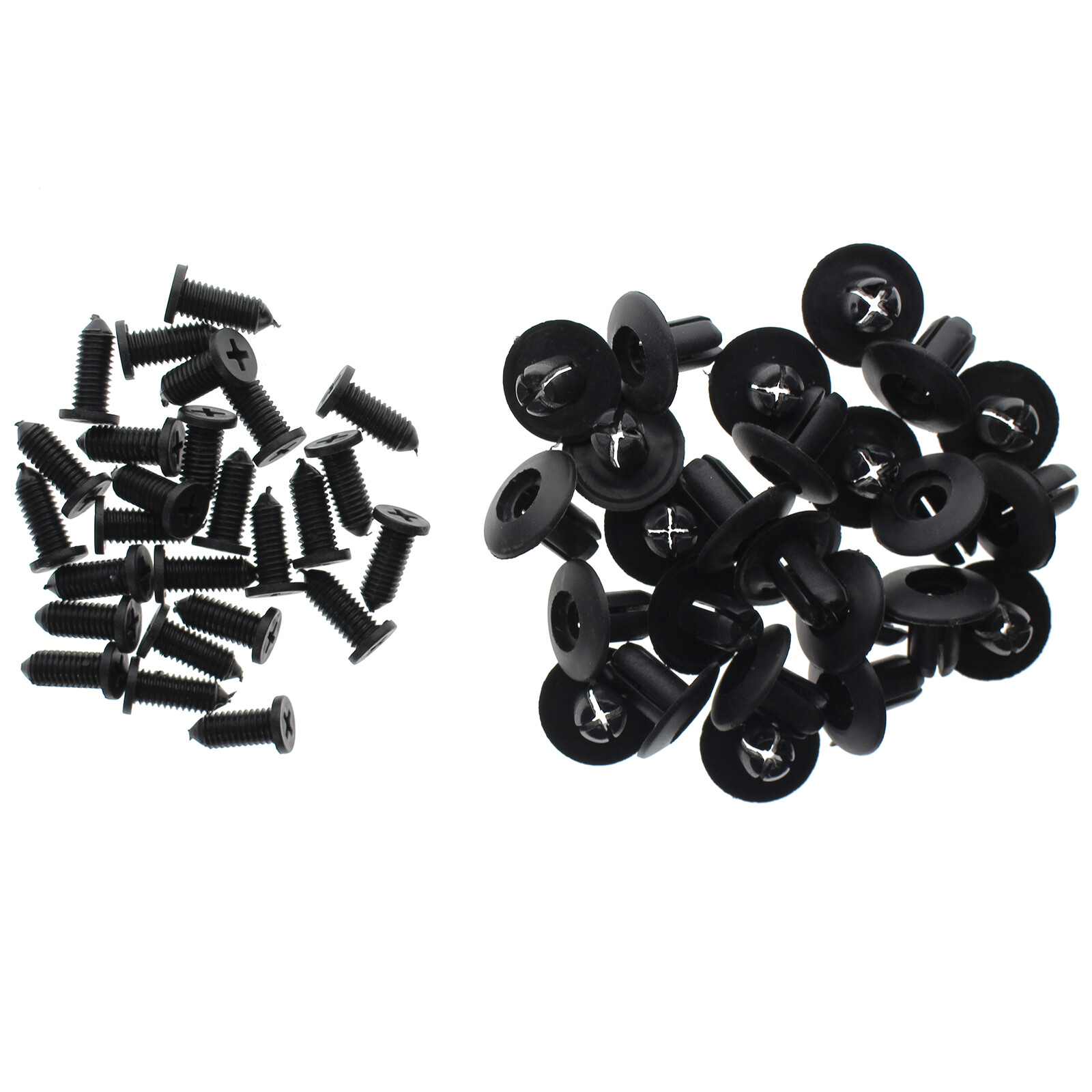 25 for Mazda 3 6 Nylon Front Bumper Fender Body Mouldings Clips Rivet Retainer