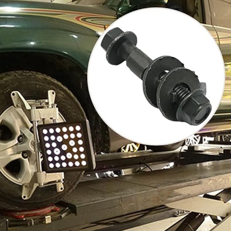 CAR FRONT LEFT & RIGHT CAMBER ALIGNMENT 17MM ADJUSTABLE CAM BOLTS KIT (4 Bolts)
