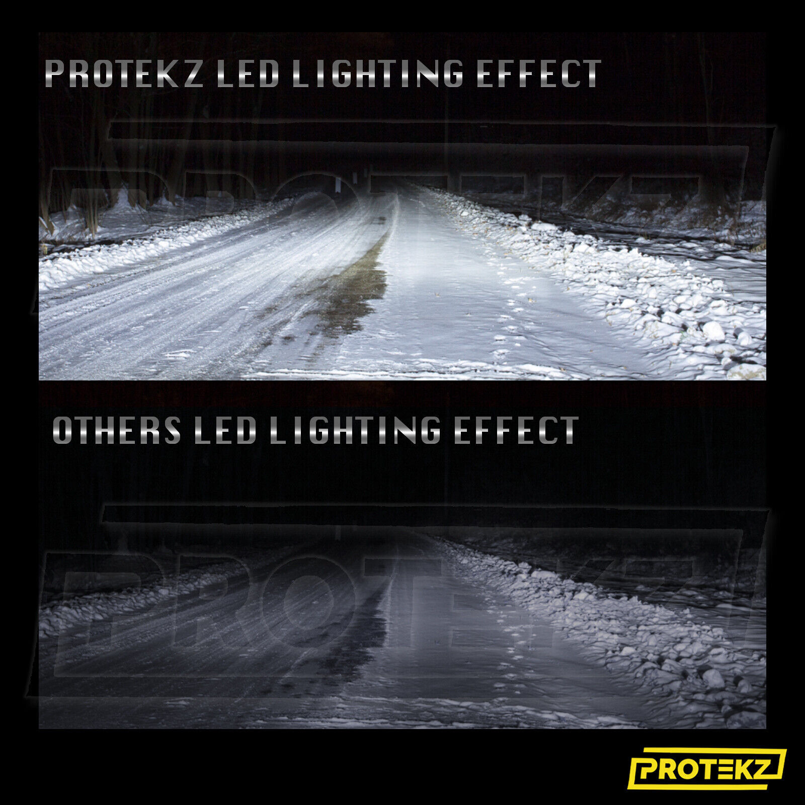H11 LED Headlight Bulbs H8 H9 H16 Protekz 5 Years Warranty 60Days Free Return