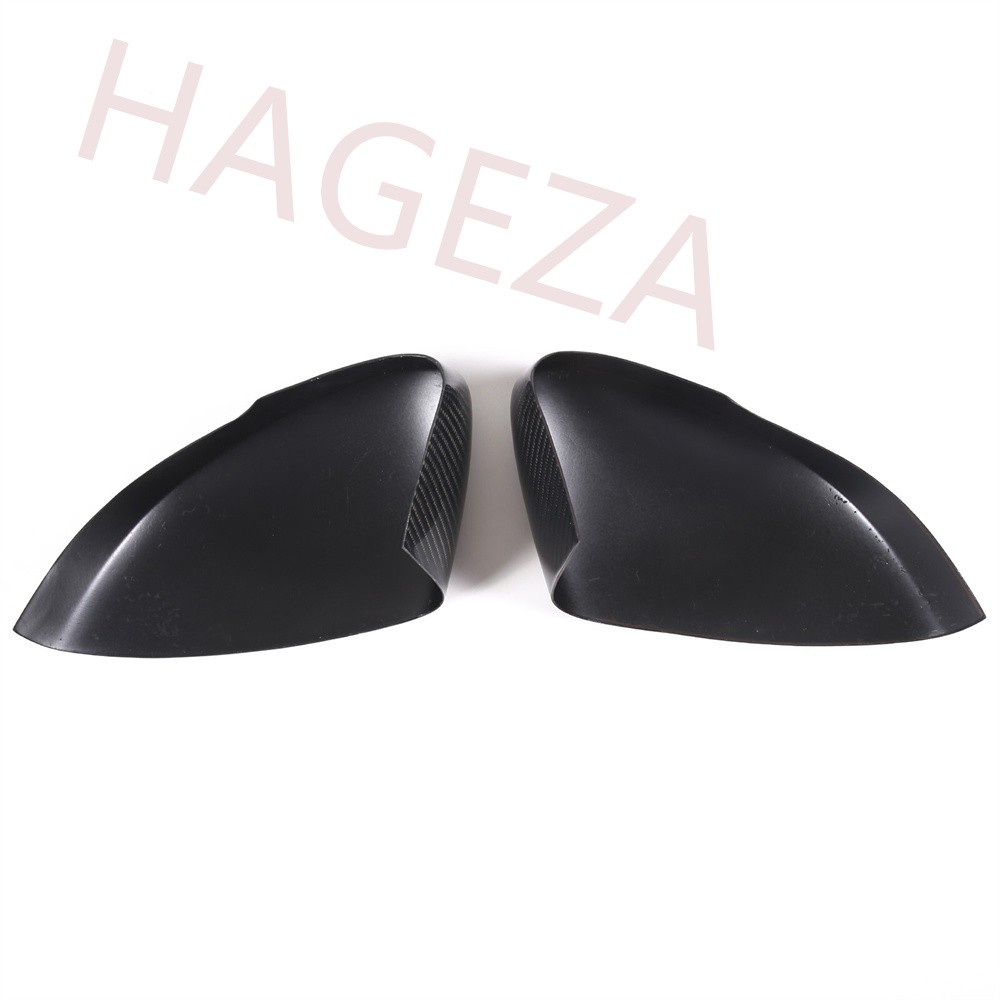 Dry Real Carbon Fiber Side Rearview Mirror Caps Trim For Jaguar F-TYPE 2013-2025