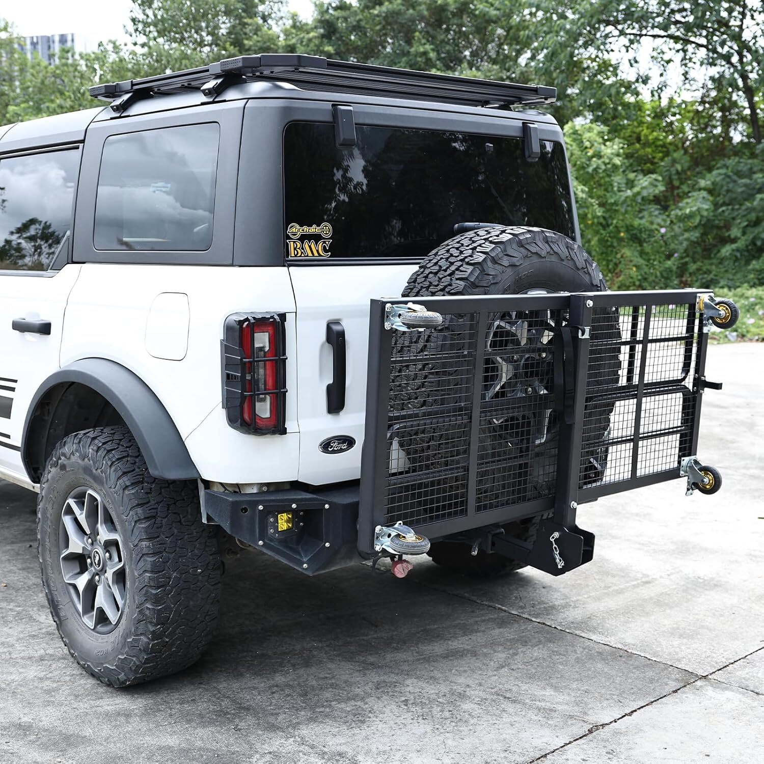 750Lb HitchMounted Cargo Carrier-Rear Luggage Carrier for 2″Receiver,Truck,SUV