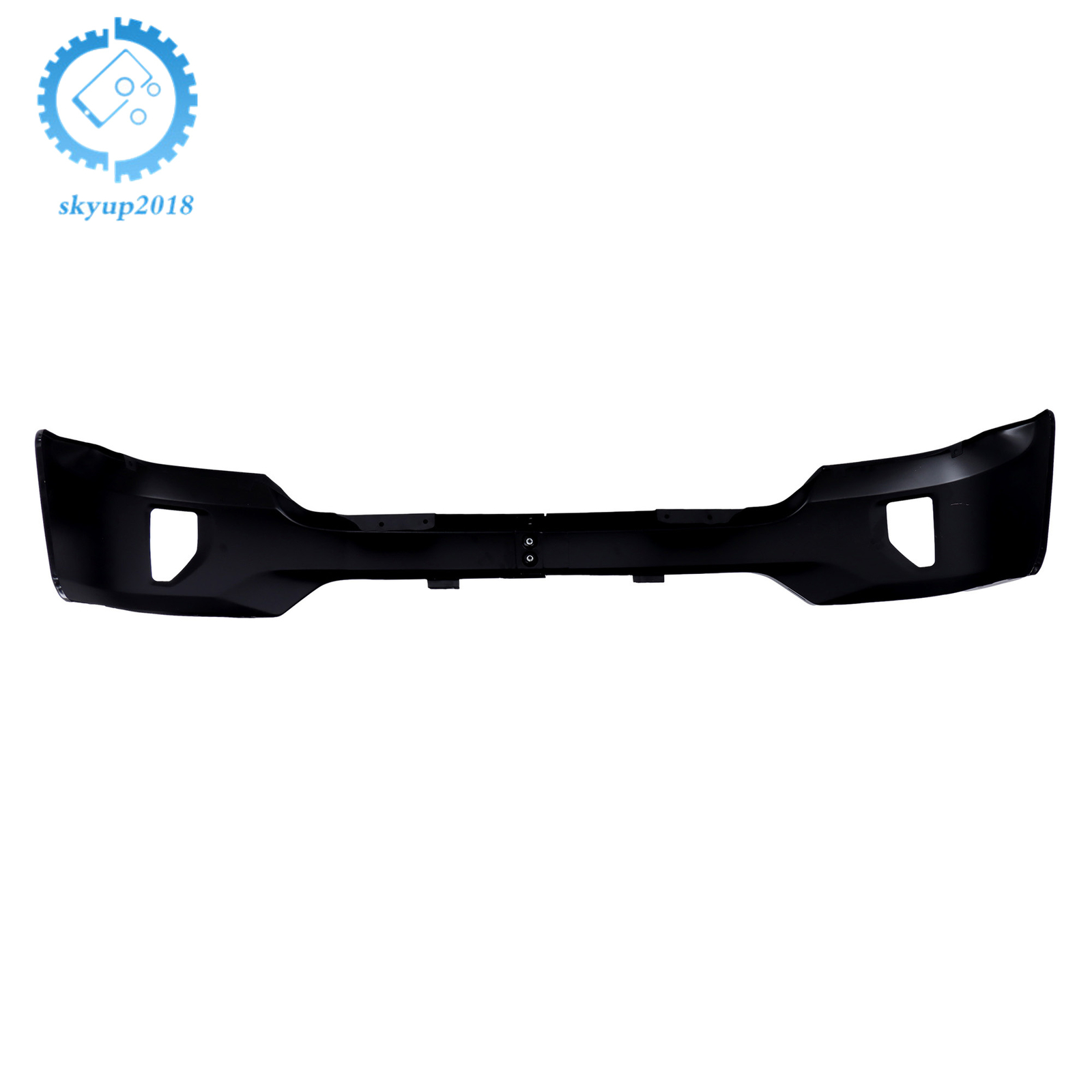 Split Front Bumper For Chevy Silverado 1500 16-18 Fog Light Holes No Radar Holes