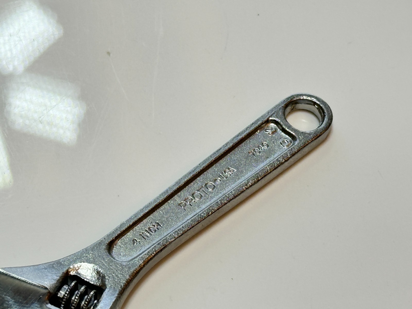 NEW Proto Professional USA Made 4” Compact Mini Adjustable Wrench, 7040, J704