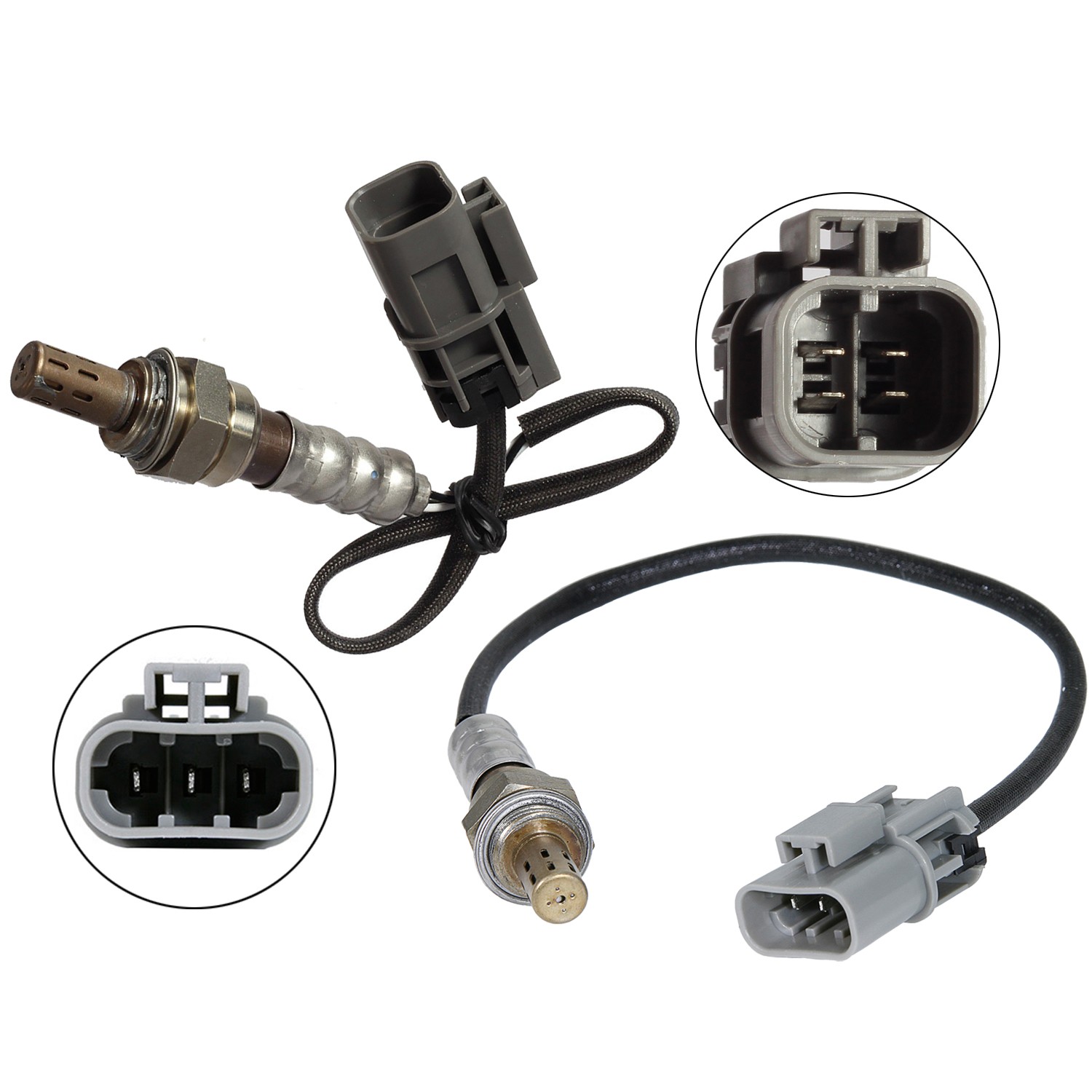 2Pcs Up&Downstream Oxygen Sensor For 1997-1999 Nissan Sentra Sedan 4-Door 1.6L