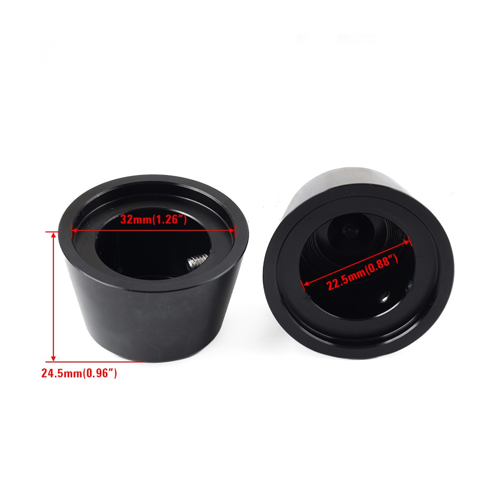 Front Axle Cap Nut Cover Fit Harley Touring Electra Glide Road King Softail Blk