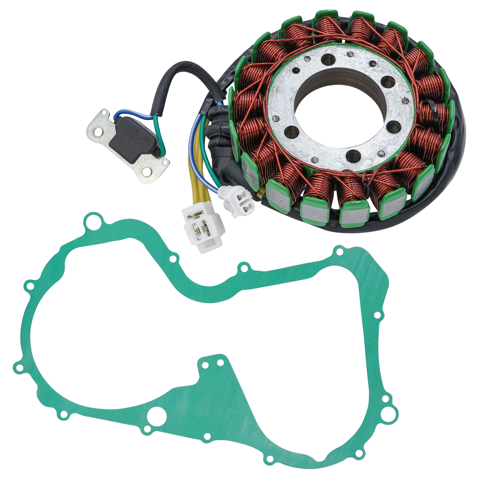 Stator & Gasket for Suzuki LTF4WDx King Quad 1991 1992 1993 1994 1995 96 97 1998