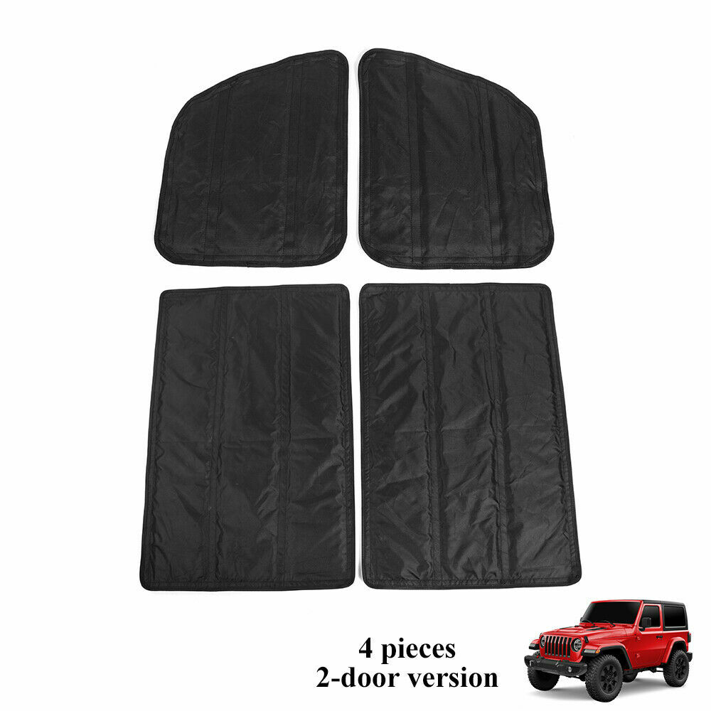 Hardtop Headliner Roof Insulation for 2018+ Jeep Wrangler 2-Door JL & 2020 JT T