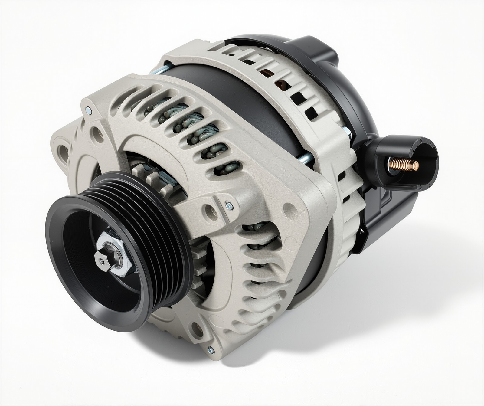 Alternator for Honda Accord 2013-2017 V6 3.5L 135A 12V Clockwise 6-Groove Pulley