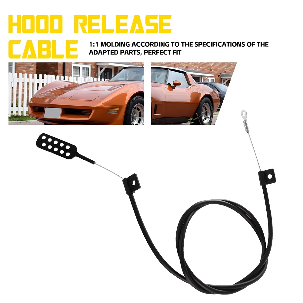 Engine Hood Release Cable Latch For 1978 1979 1980-1982 Corvette C3 304006 41787