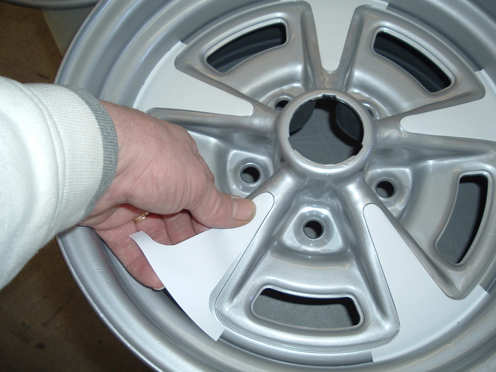 Pontiac Firebird Rally II Wheel Paint Mask Stencil Kit for 15” rim