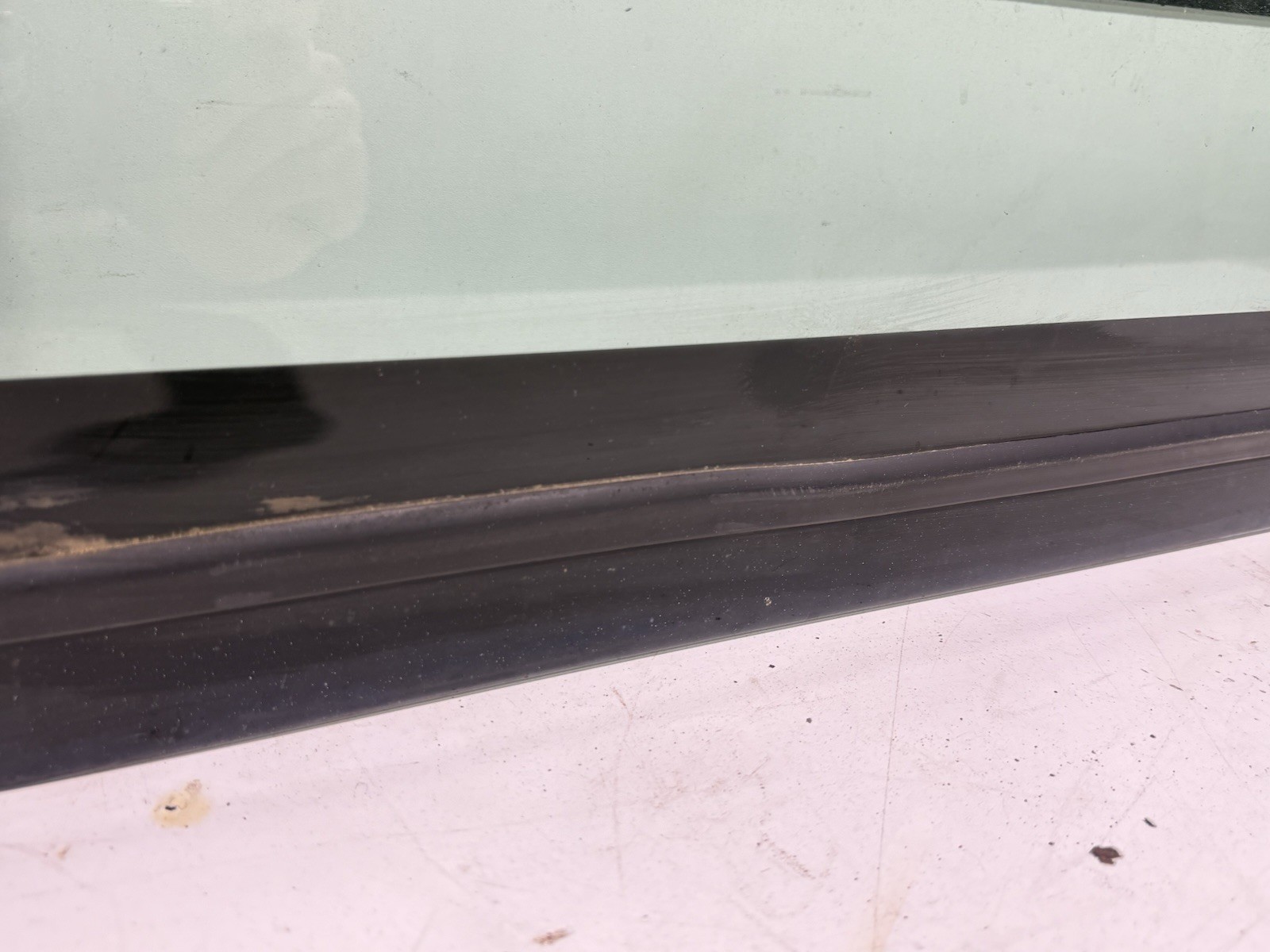 Windshield Frame Panel BLACK PX8 + FREE Windshield GLASS 97-02 Jeep TJ Wrangler