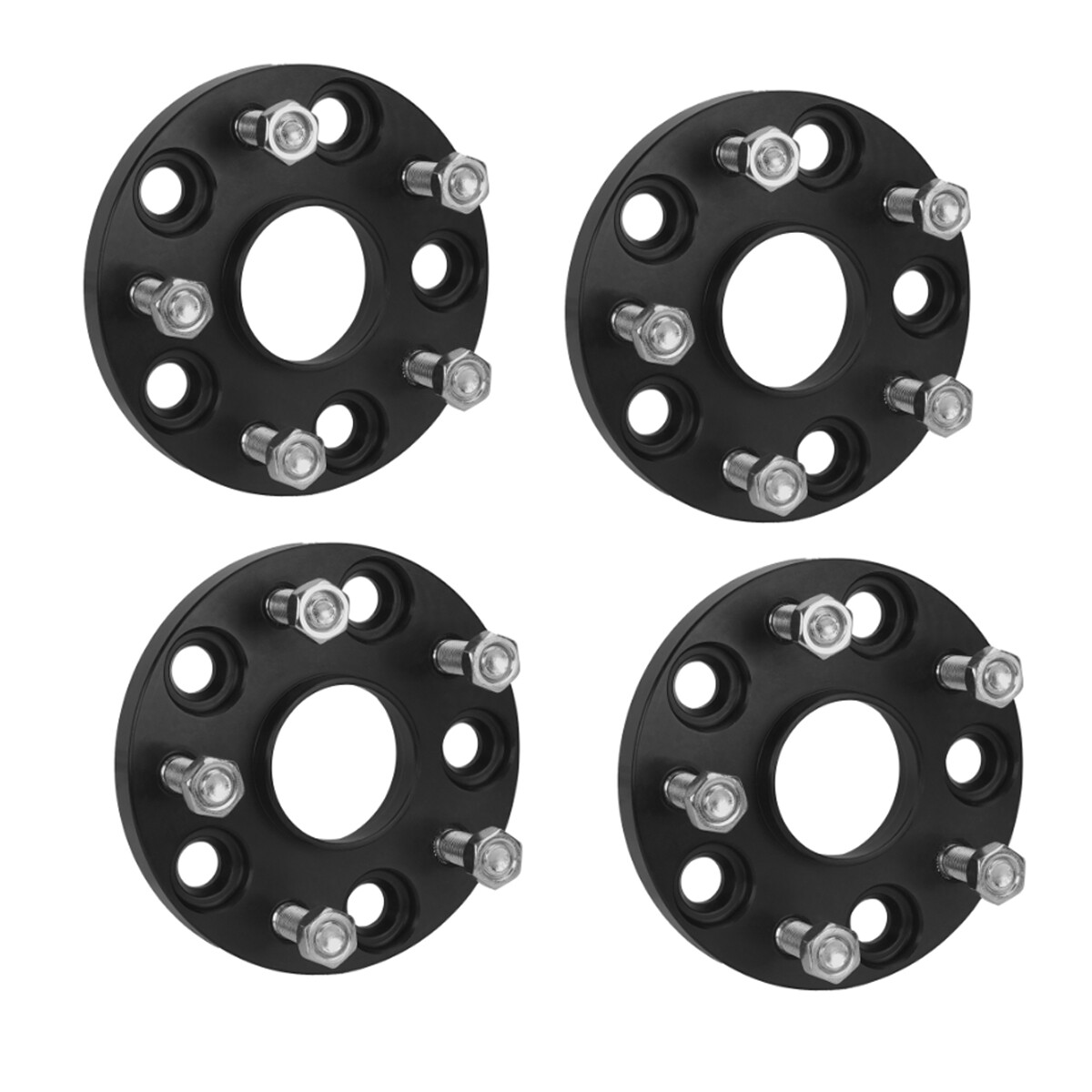 4Pcs 15mm 5×114.3mm 5×4.5″ Hubcentric Wheel Spacers M12x1.5 For Lexus Toyota